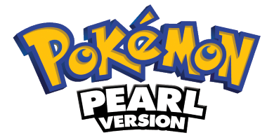 Pokemon Pearl title screen for Nintendo DS